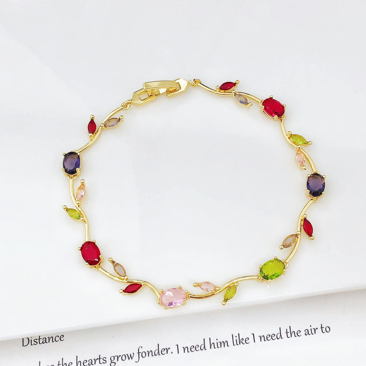 Trendy Charm Crystal Leaf Vine Flower Rhinestone Bracelet Necklace Jewelry Sets Luxury for Women Girl Party Wedding Jewelry Gift