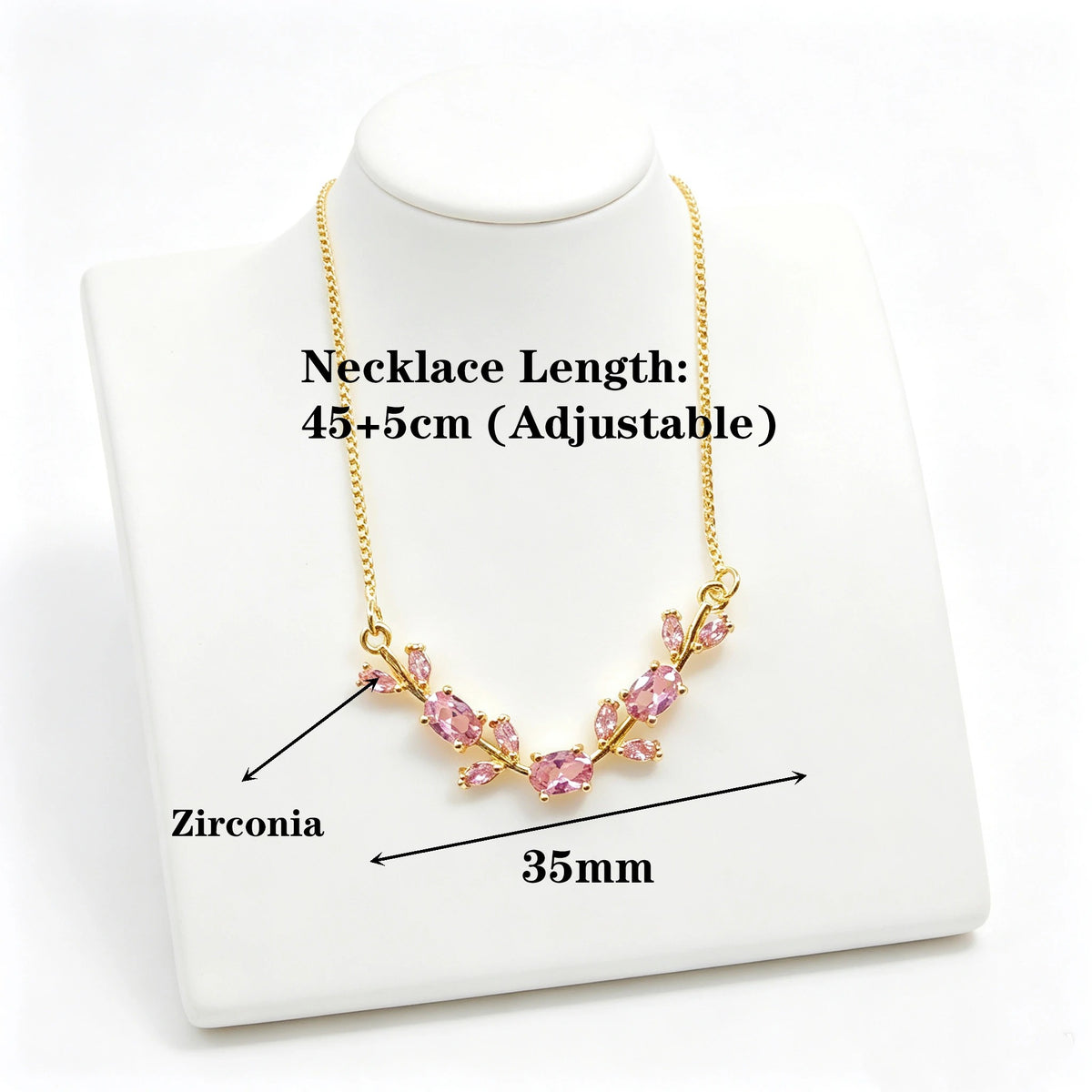 Trendy Charm Crystal Leaf Vine Flower Rhinestone Bracelet Necklace Jewelry Sets Luxury for Women Girl Party Wedding Jewelry Gift