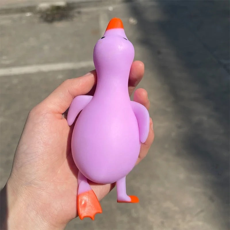 Stress Relief Toy Jumbo Squishy Duck Stress Ball Fidget Toy Desk Squeeze Toy Friends X-mas Gift