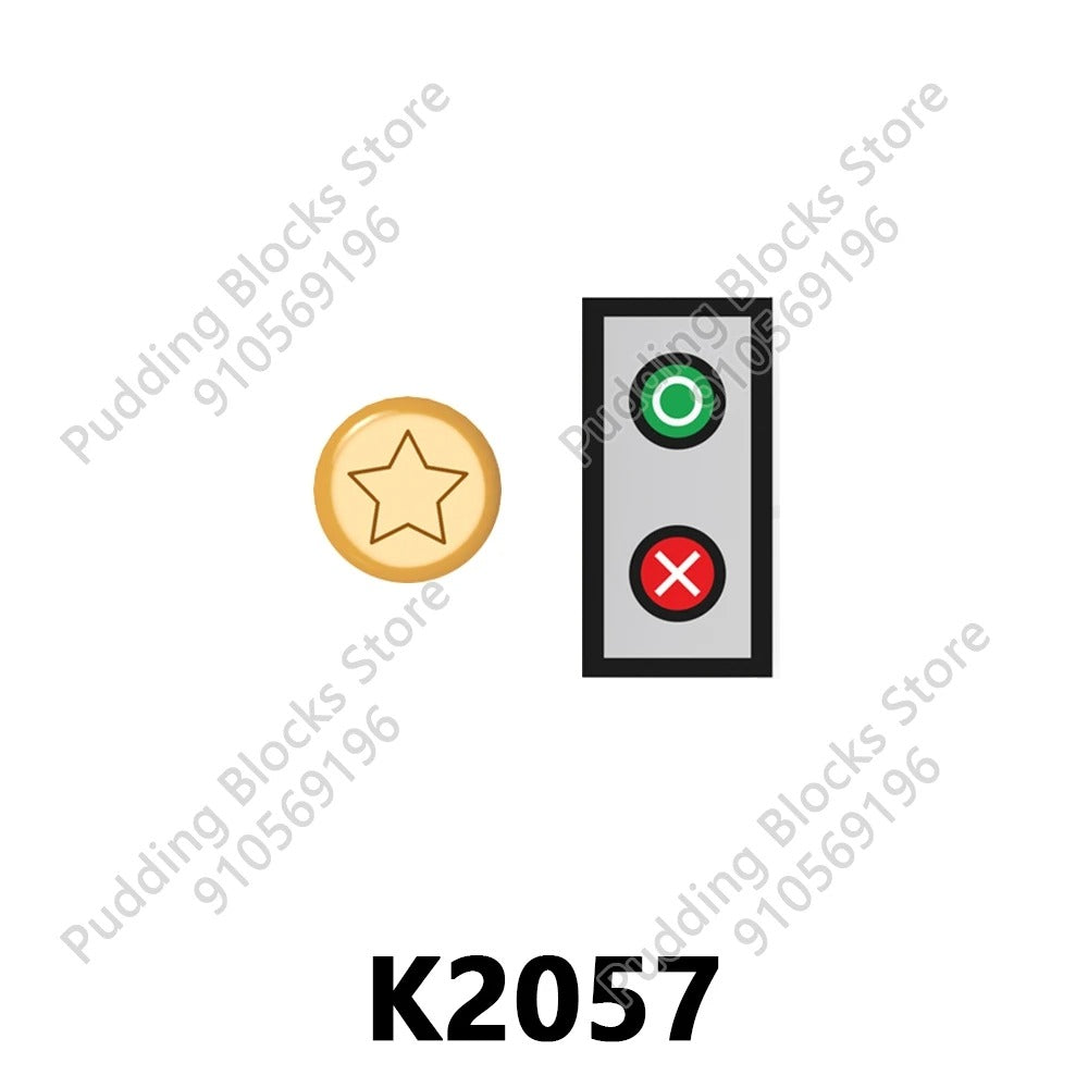 KDL808 Compatible with Action Figure Parts Bricks K2053 K2054 K2055 K2056 K2057 K2058 K2059 K2060 Koruit Blocks Accessories Toys