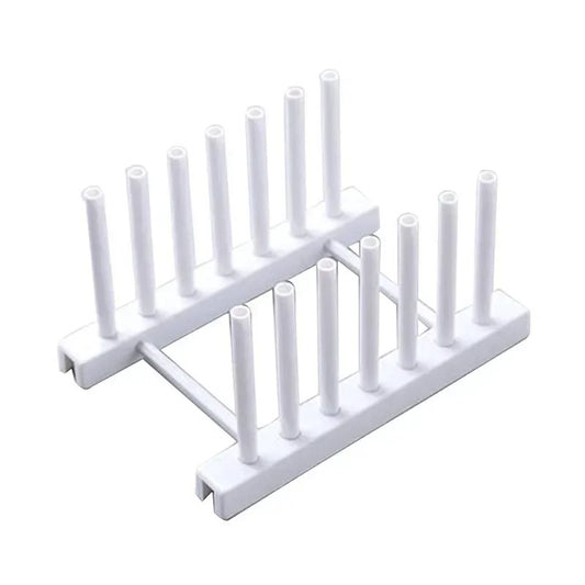 Wooden Dish Drainer Rack Kitchen Dishes Stand Plate Dish Drying Rack Pot Lid Racks Kitchen Organizer Drying Cups Display Shelf
