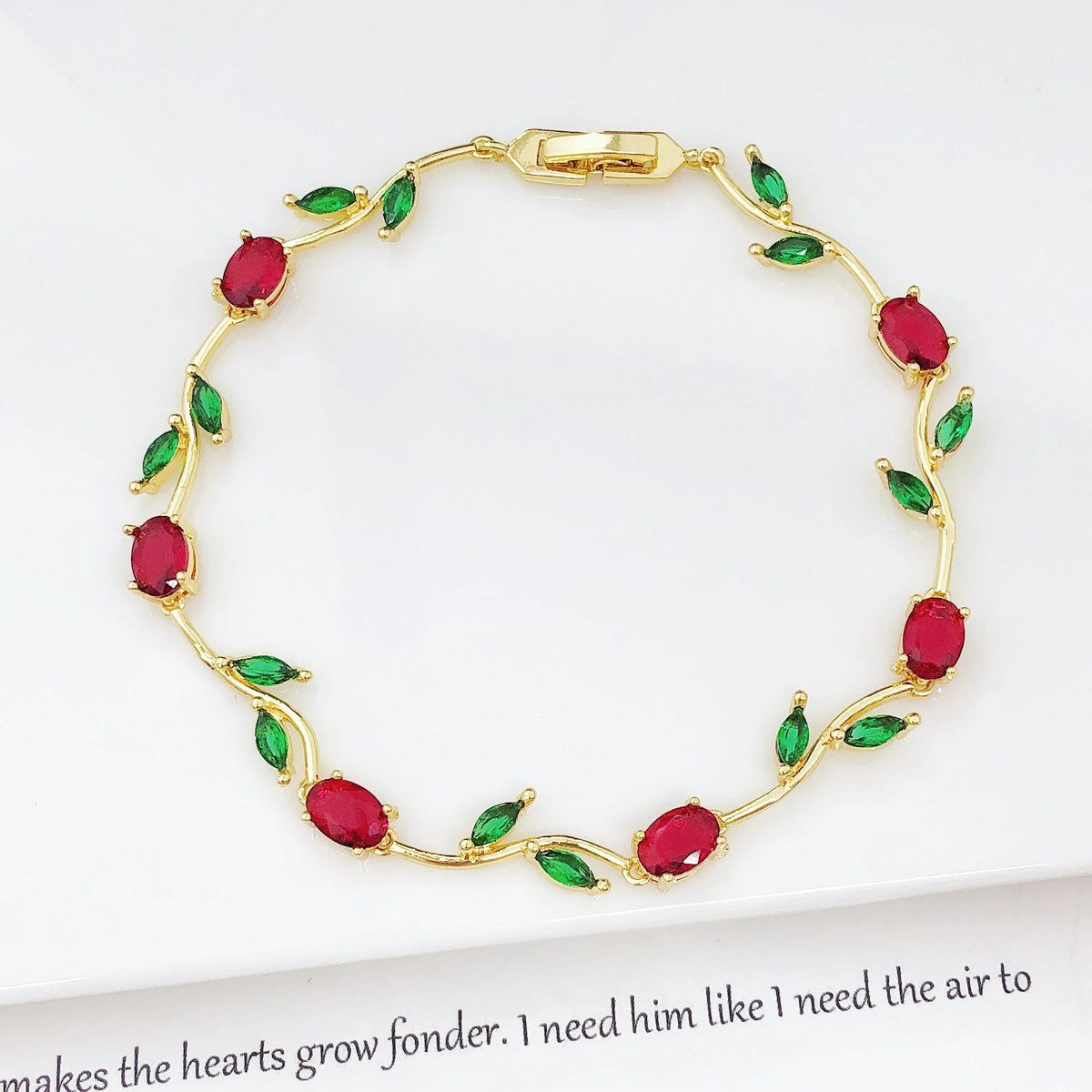 Trendy Charm Crystal Leaf Vine Flower Rhinestone Bracelet Necklace Jewelry Sets Luxury for Women Girl Party Wedding Jewelry Gift