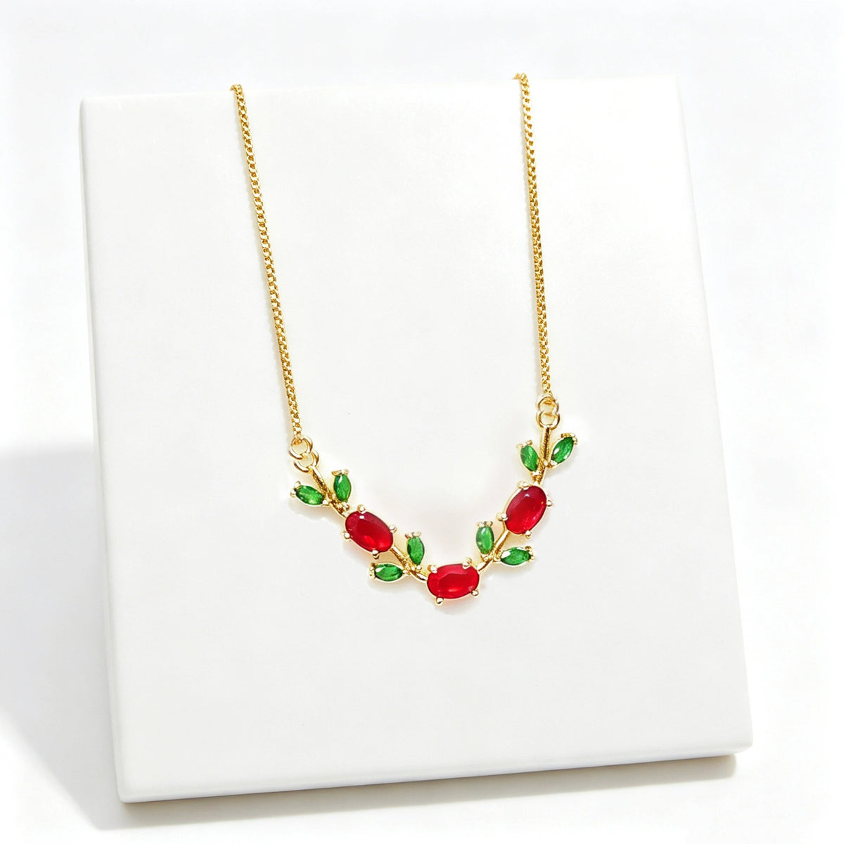 Trendy Charm Crystal Leaf Vine Flower Rhinestone Bracelet Necklace Jewelry Sets Luxury for Women Girl Party Wedding Jewelry Gift