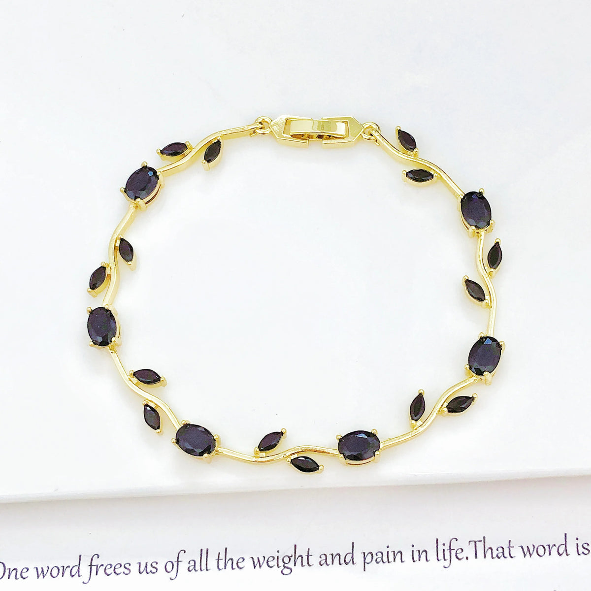 Trendy Charm Crystal Leaf Vine Flower Rhinestone Bracelet Necklace Jewelry Sets Luxury for Women Girl Party Wedding Jewelry Gift
