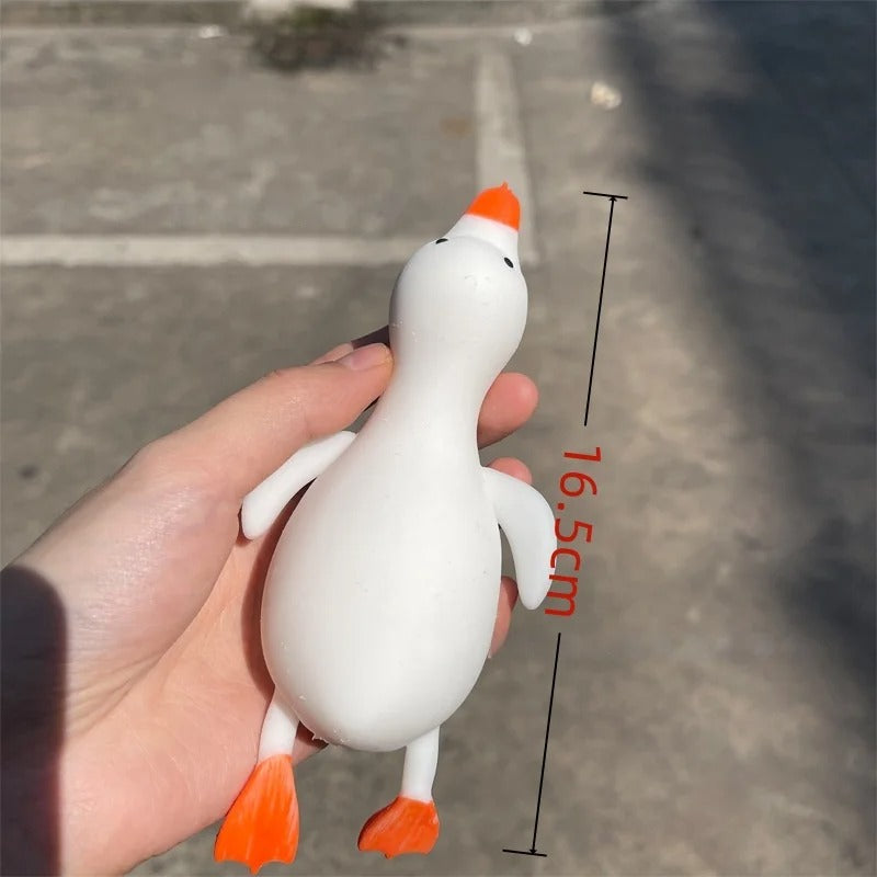 Stress Relief Toy Jumbo Squishy Duck Stress Ball Fidget Toy Desk Squeeze Toy Friends X-mas Gift