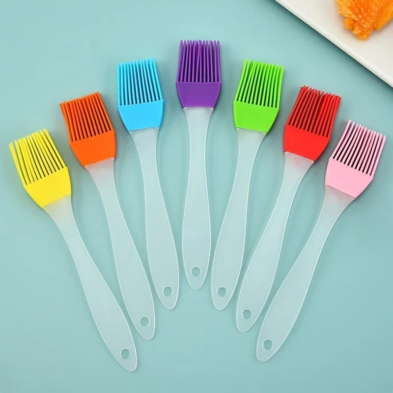 Flour Pastry Brush Can Be Disassembled Silicone Cake Brush Baking Utensil Kitchen Silicone Barbecue Oil Brush