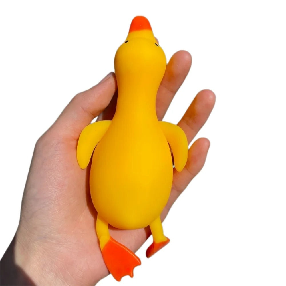 Stress Relief Toy Jumbo Squishy Duck Stress Ball Fidget Toy Desk Squeeze Toy Friends X-mas Gift